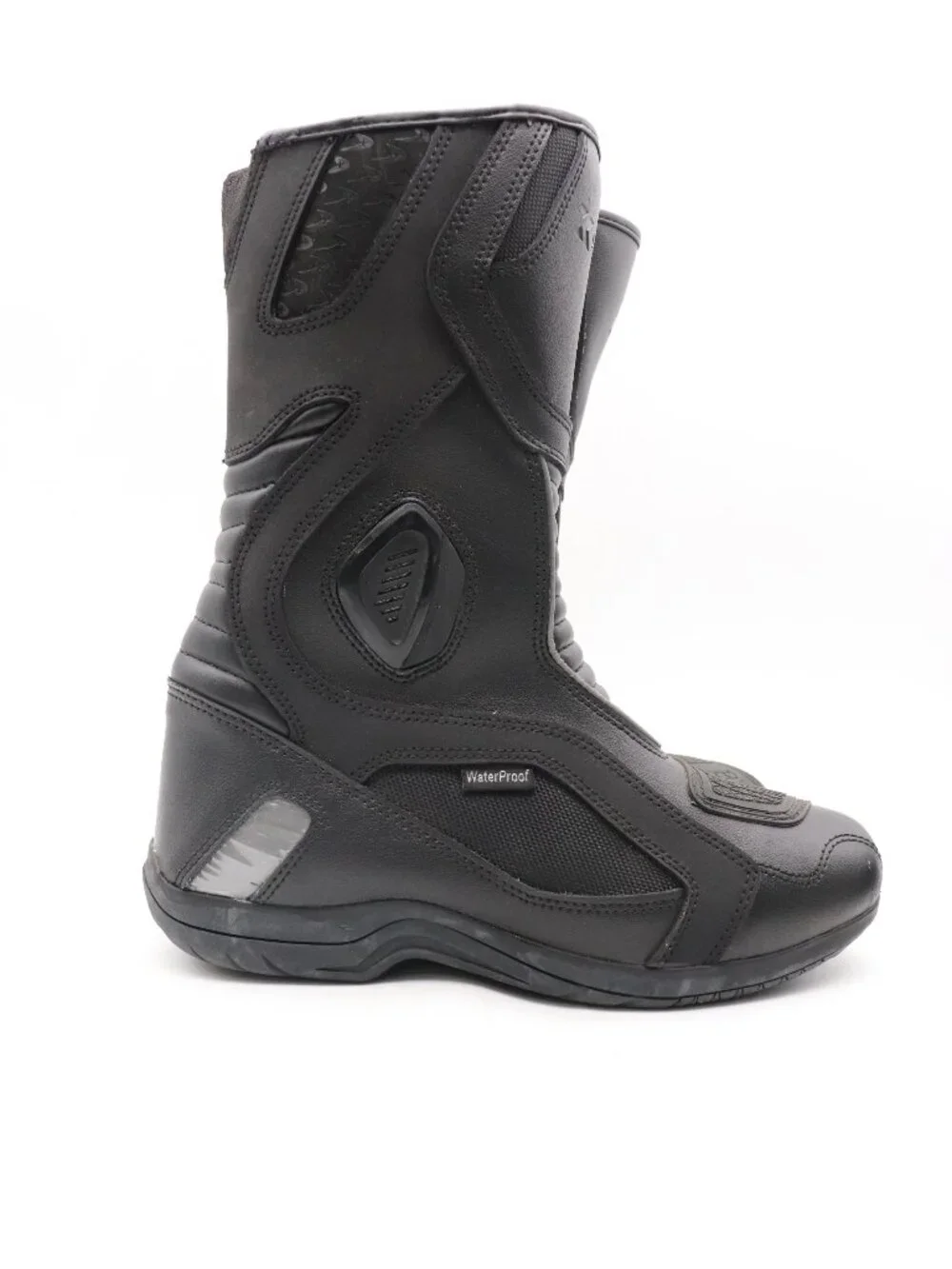 Kronox Lanin Men’s Size 8 Motorcycle Touring Riding Boots Black Waterproof
